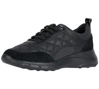 Geox Women's D Alleniee A Sneakers, Schwarz, 5 UK