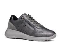 Geox Women's D Alleniee B Sneaker, Dark Grey, 6 UK