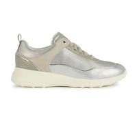 Geox Women's D Alleniee B Sneaker, Silver Lt Grey, 6 UK