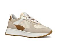 Geox Women's D Amabel A Sneaker, Papyrus/Lt Taupe, 4 UK