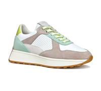 Geox Women's D Amabel A Sneaker, White/Grey, 6 UK