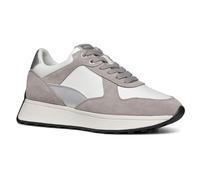 Geox Women's D Amabel A Sneaker, White Rock, 6 UK