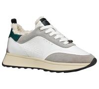 Geox Women's D Amabel Trainers, White, 6 UK