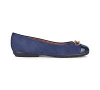 Geox Women's D Annytah A Ballet Flat, Navy, 3 UK