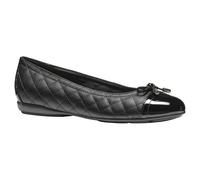 Geox Women's D Annytah B Ballet Flat, Black, 3.5 UK