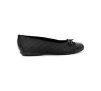 Geox Women's D Annytah B Ballet Flat, Black, 7.5 UK