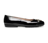 Geox Women's D Annytah Ballet Flat, Black, 6 UK