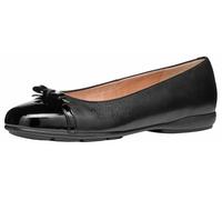 Geox Women's D ANNYTAH C Ballet Flats, Black, 38 EU