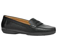 Geox Women's D Annytah Moc A Moccasin, Black, 4 UK