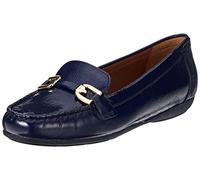 Geox Women's D ANNYTAH MOC A Moccasin, Navy, 3.5 UK