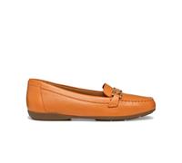 Geox Women's D ANNYTAH MOC A Moccasin, Orange, 4 UK