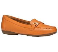 Geox Women's D ANNYTAH MOC A Moccasin, Orange, 7.5 UK