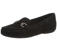 Geox Women's D Annytah Moc A Moccasins, Black, 4.5 UK