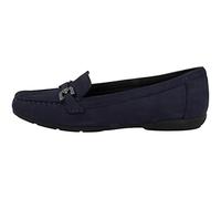 Geox Women's D Annytah Moc A Moccasins, Dk Blue, 4 UK