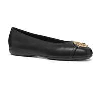 Geox Women's D ANNYTAH W A Ballet Flat, Black, 4 UK
