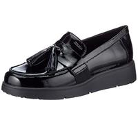 Geox Womens D Arlara Moccasins, Black, 5.5 UK