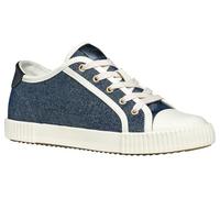 Geox Women's D BLOMIEE B Sneaker, Navy/Optic White, 5 UK