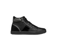 Geox Women's D Blomiee D Sneaker, Black, 7 UK