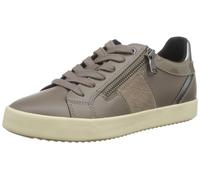 Geox Women's D Blomiee E Sneaker, Dk Taupe, 9 UK