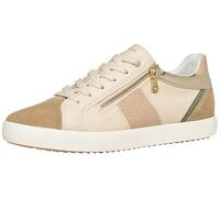 Geox Women's D BLOMIEE E Trainers, Papyrus/Cream, 39 EU