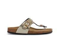 Geox Women's D Brionia K Flip flop, Gold, 5 UK