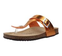 Geox Women's D Brionia K Flip Flop, Orange, 7.5 UK
