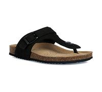 Geox Women's D Brionia K Flip Flops, black, 5 UK