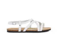 Geox Women's D Brionia Low B Flat Sandal, White, 6 UK