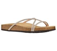Geox Women's D BRIONIA R B Flat Sandal, Nude, 5 UK