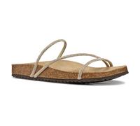 Geox Women's D BRIONIA R C Flat Sandal, Lt Taupe, 3 UK