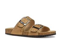 Geox Women's D BRIONIA R I Flat Sandal, Nude, 7 UK