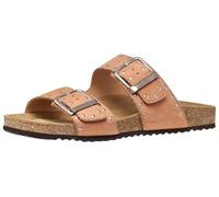 Geox Women's D BRIONIA R I Flat Sandal, Old Rose, 40 EU