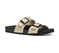 Geox Women's D BRIONIA R M Flat Sandal, Lt Taupe, 7 UK