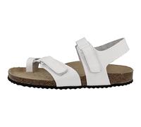 Geox Women's D Brionia Sandal, White, 4 UK