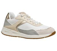 Geox Women D Bulmya A Sneaker, Papyrus White, 5 UK