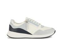 Geox Women's D Bulmya B Sneaker, White Lt Blue, 6 UK