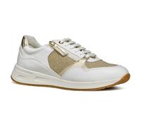 Geox Women's D Bulmya B Trainers, Lt Gold White, 4 UK