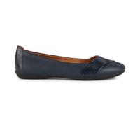 Geox Women's D Charlene A Closed Ballet Flats, Navy, 4 UK