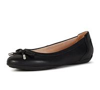 Geox Women's D Charlene B Ballet Flat, Black, 7 UK