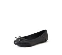 Geox Women's D Charlene C Ballerina, Black, 2.5 UK