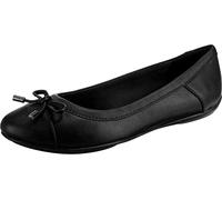 Geox Women's D Charlene C Ballerina, Black, 5 UK