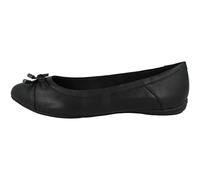 Geox Women's D Charlene C Ballerina, Black, 7.5 UK