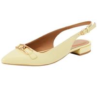Geox Women's D Charyssa Ballet Flat, Lt Yellow, 4 UK