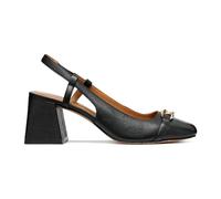Geox Women's D Coronilla Pump, Black, EU 39, Black, 6 UK