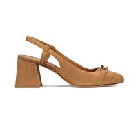 Geox Women's D Coronilla Pump, Cognac, 7.5 UK