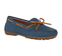 Geox Women's D Cosmopolis + Grip Moccasin, Avio Camel, 2 UK