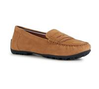 Geox Women's D Cosmopolis + Grip Moccasin, Camel, 4.5 UK