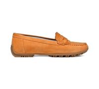 Geox Women's D Cosmopolis + Grip Moccasin, Orange, 2 UK