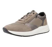 Geox Women's D Cristael ESneaker, Taupe, 5 UK