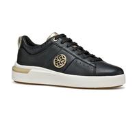 Geox Women's D DALYLA A Sneaker, Black, 4 UK